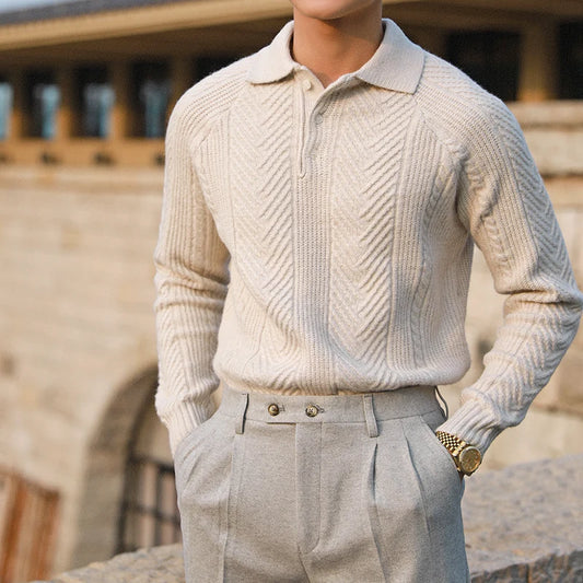 DMSLIDERZ | Autumn and Winter Casual Lapel Bottoming Sweater