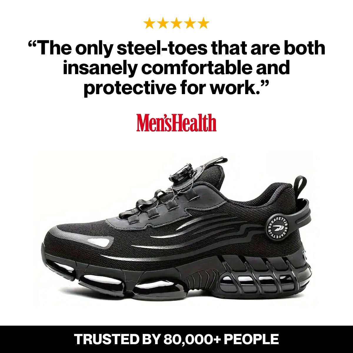 Axon Protective Steel Toe Sneakers – Work Safety Shoes