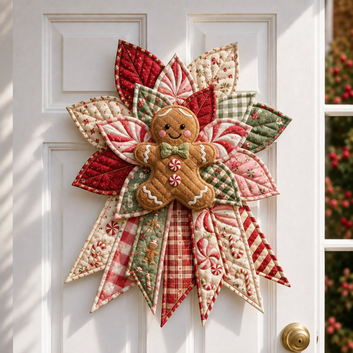 Christmas Quilted Door Hanger Sewing Kit