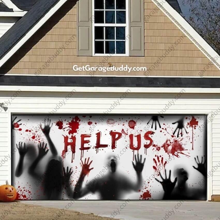 Halloween Garage Door Covers