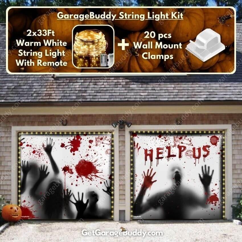 Halloween Garage Door Covers