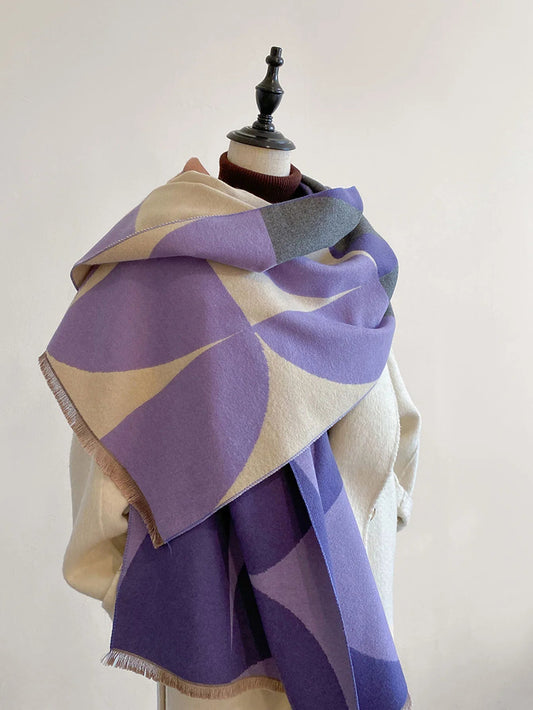 Reversible Cashmere Scarf