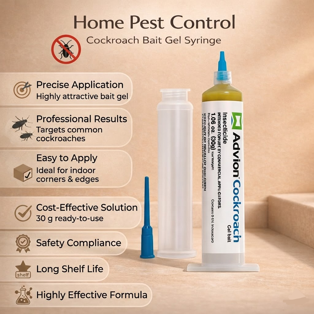 Cockroach Gel Syringe