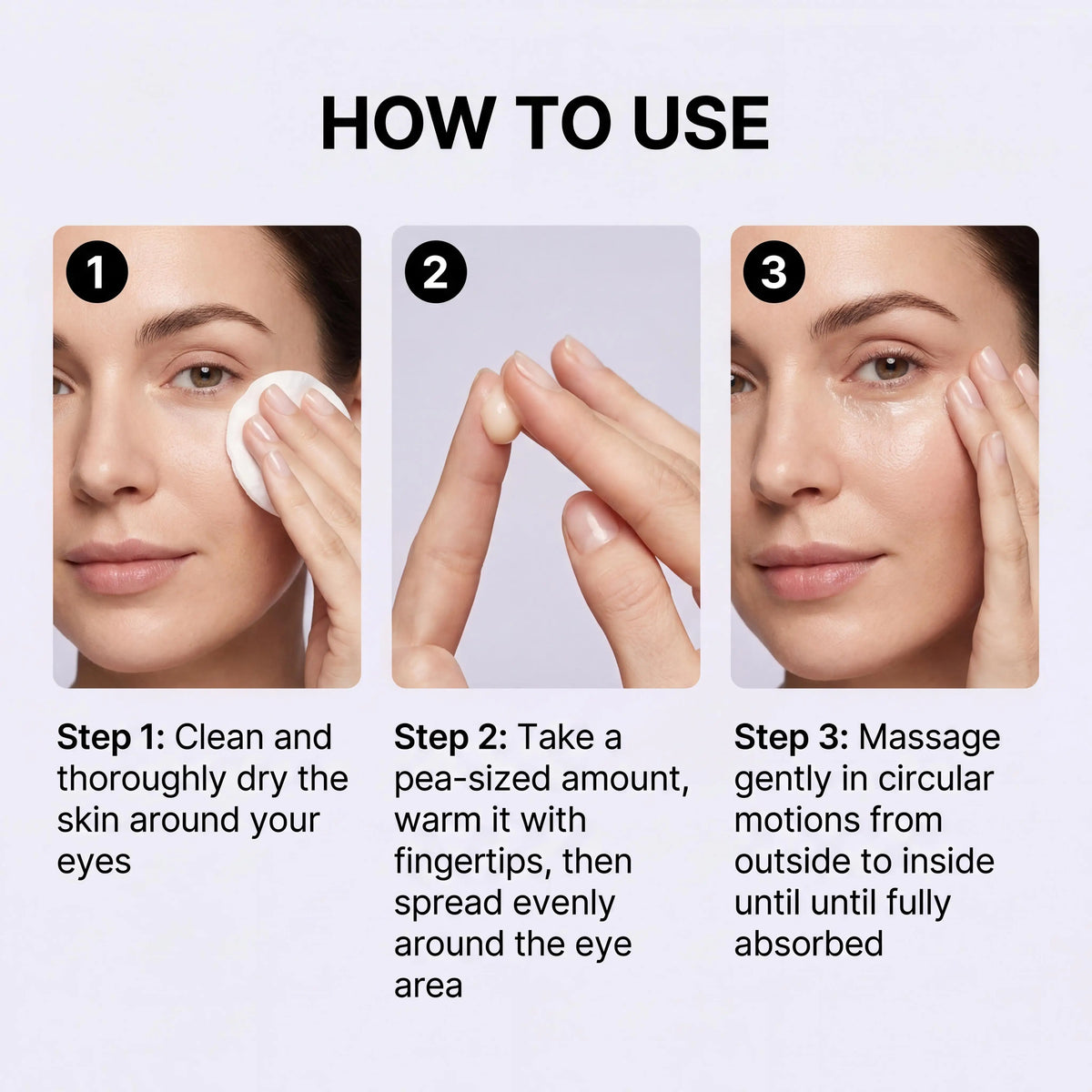 Hydrating Eye Cream with Tallow Extract 15g – Nourishing Under-Eye Cream