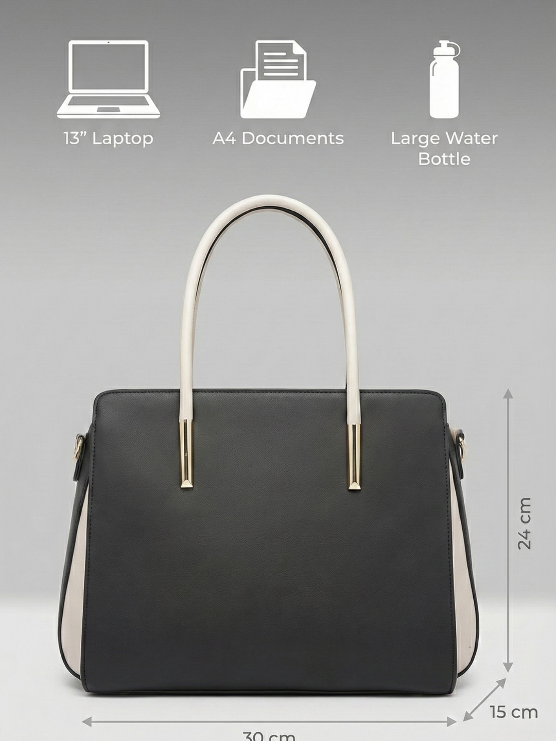 Big black work bag | TORINO