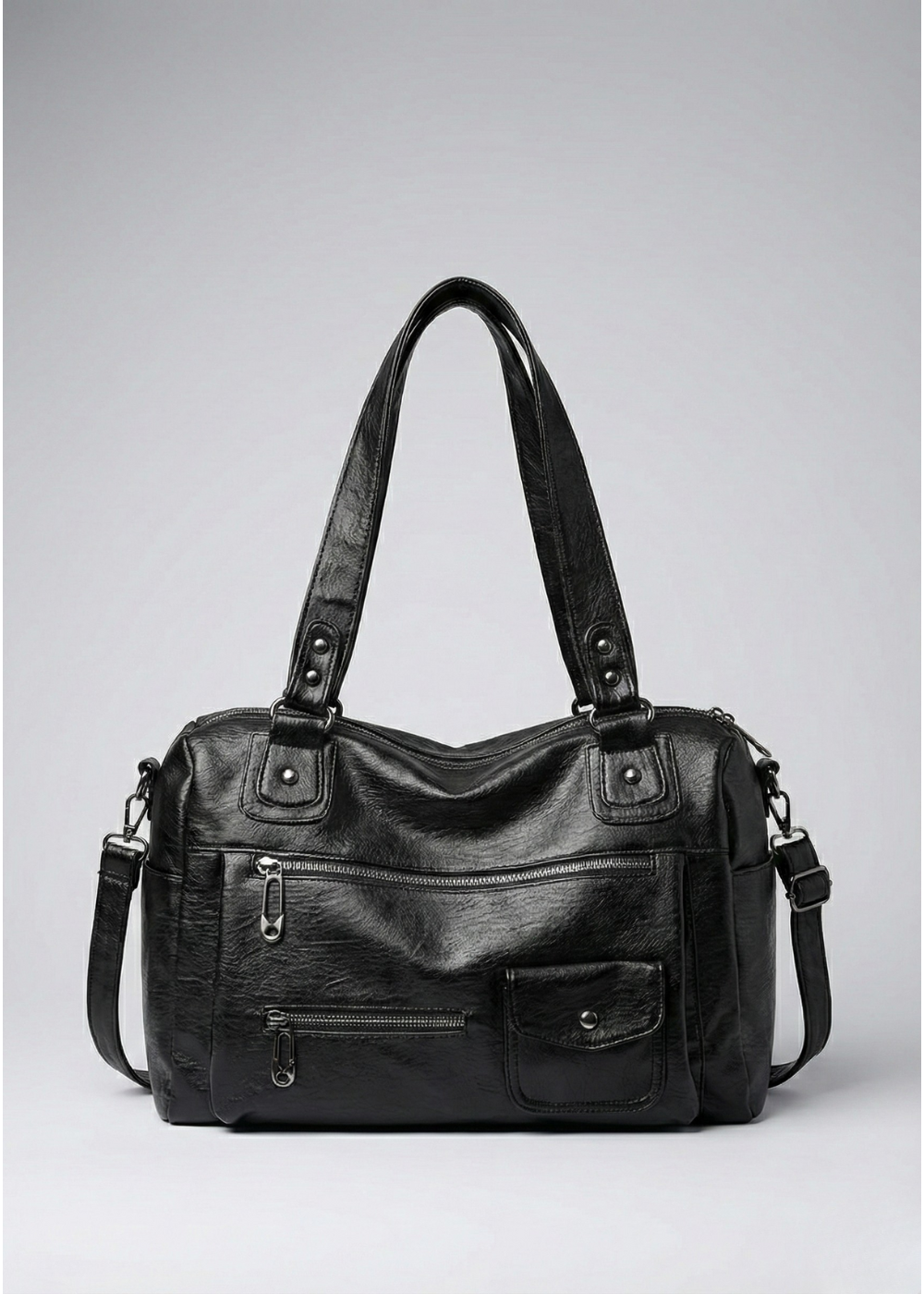 Big handbag for school with a spacious top-zip opening  SALERNO