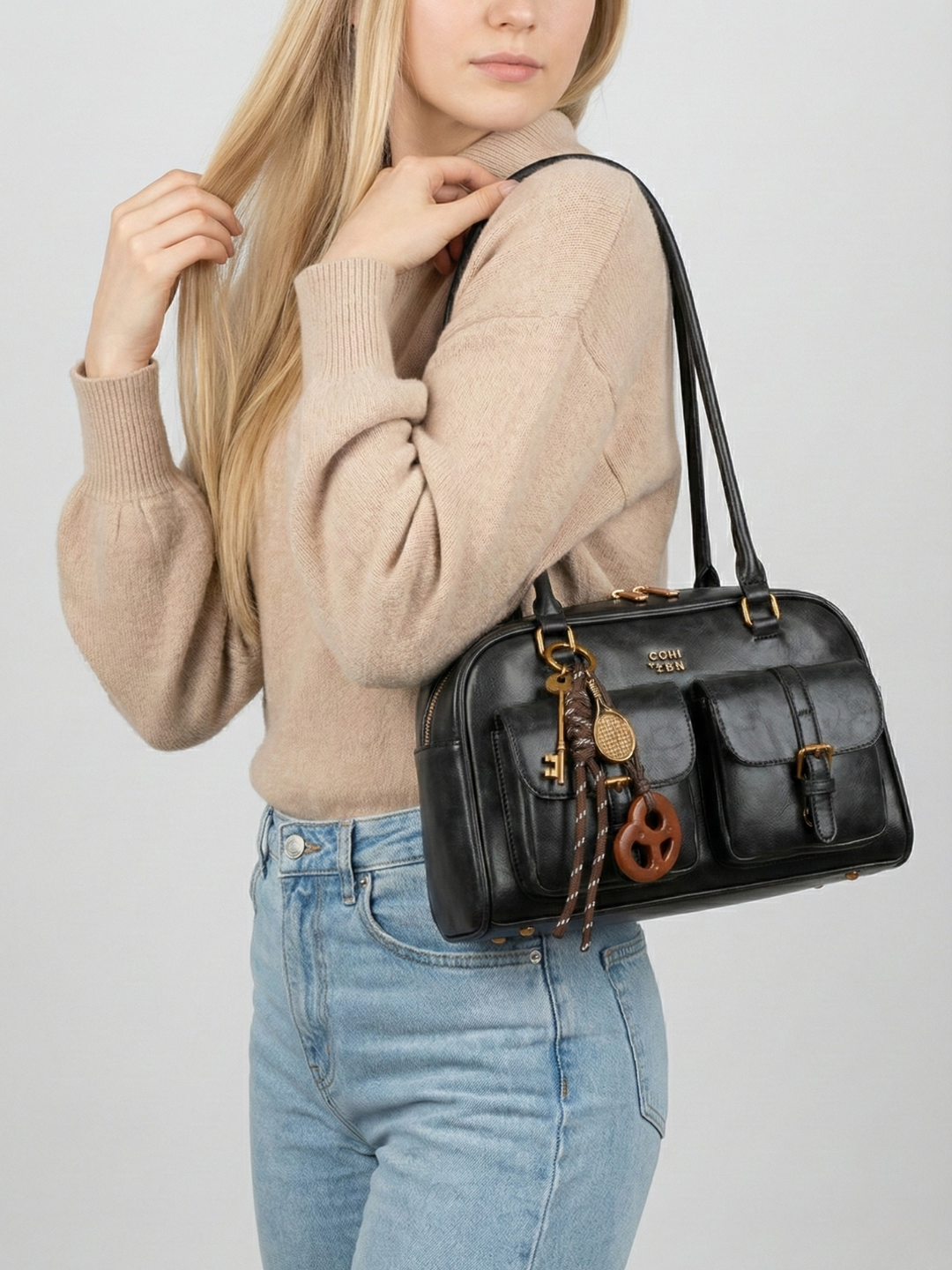 Black everyday bag | Modica