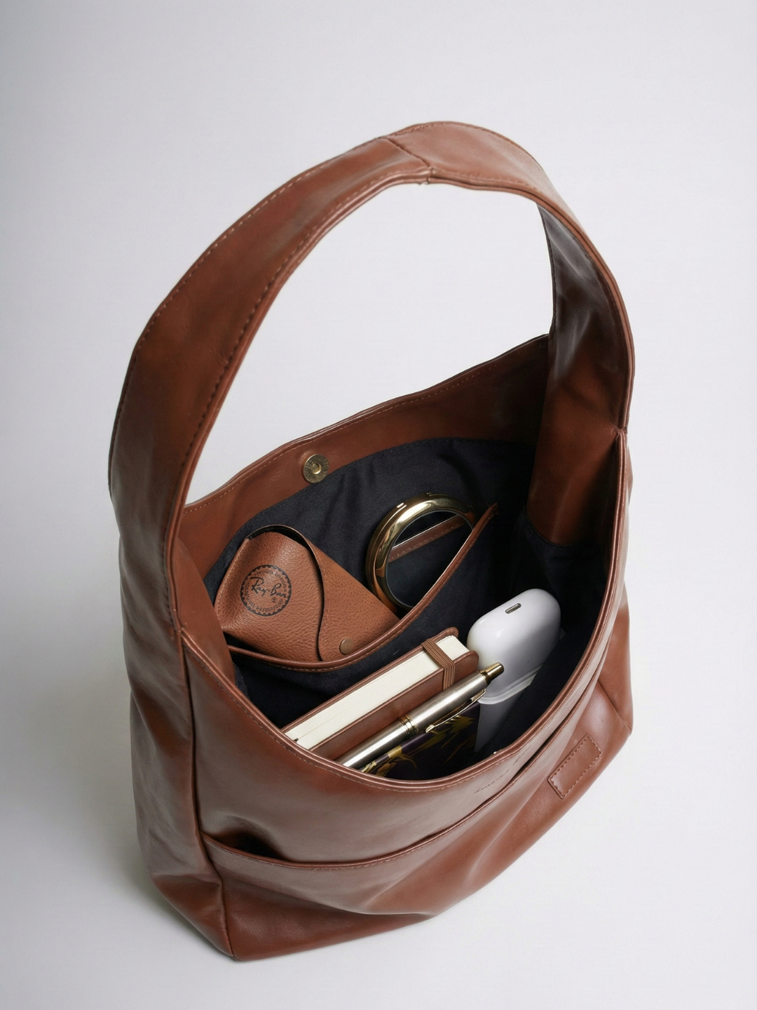Brown handbag for school | CAPRI