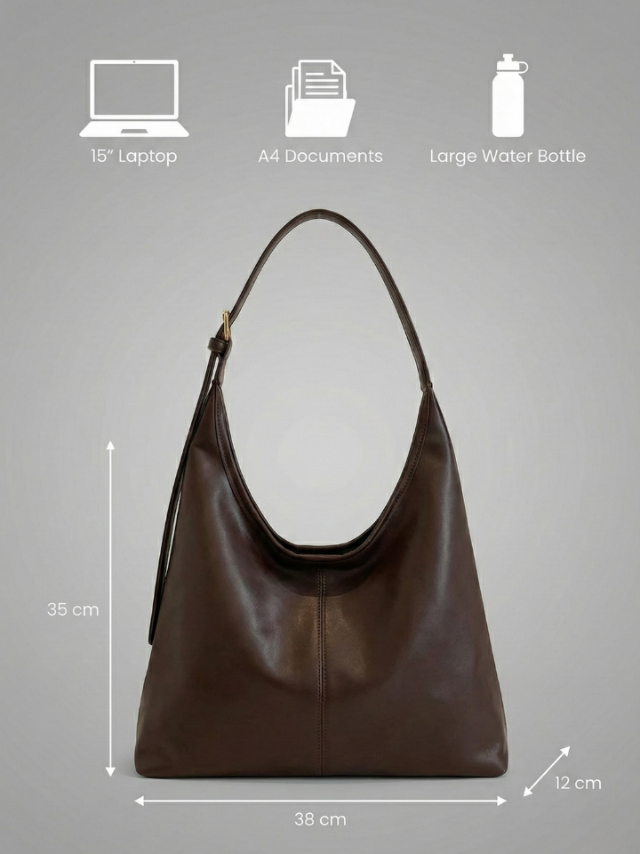 Vegan Leather work hobo bag for women | Ferrara