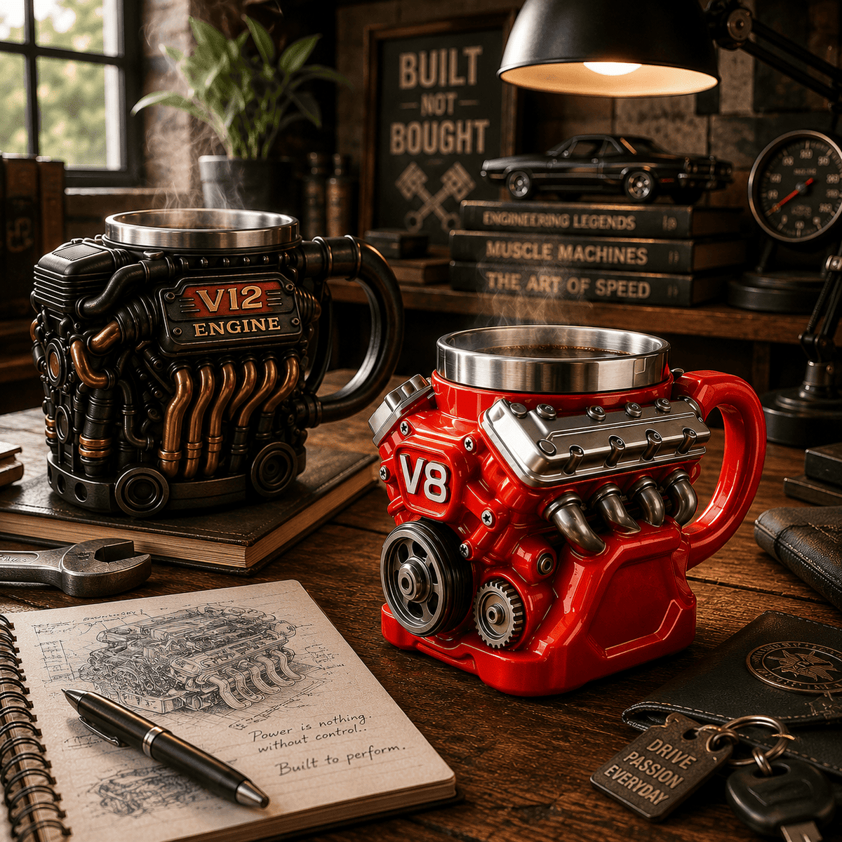 Engine Theme Mug