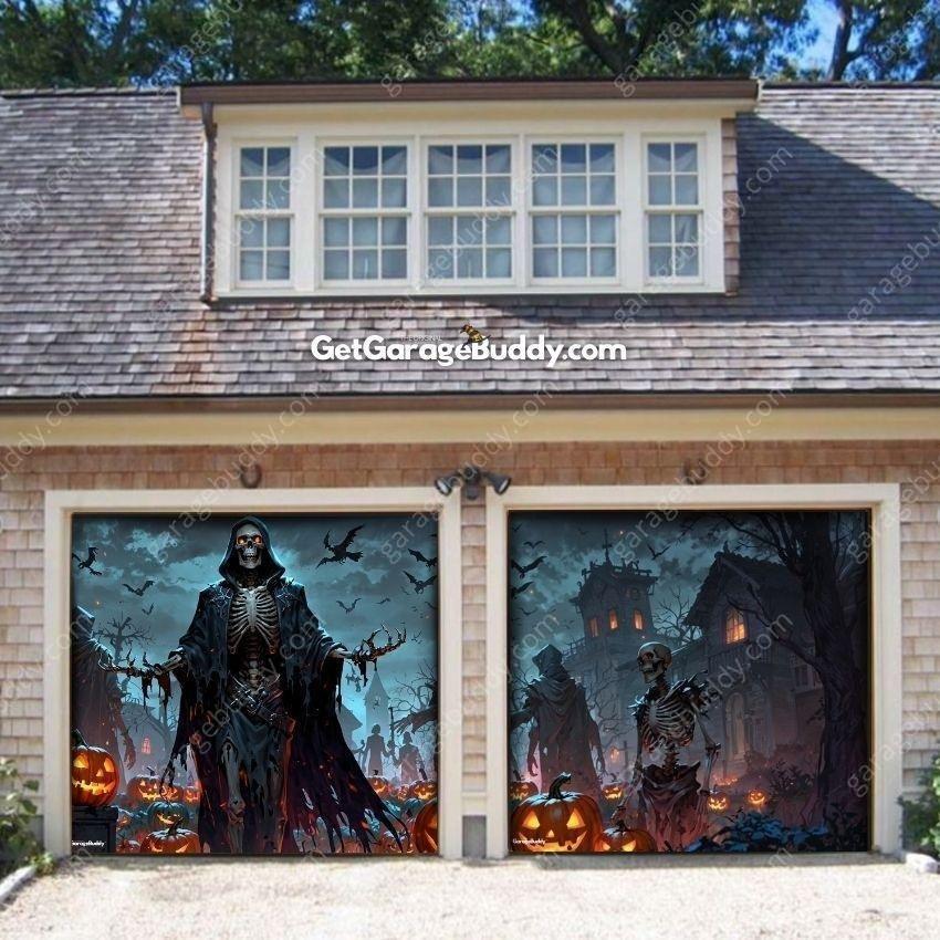 Halloween Garage Door Covers