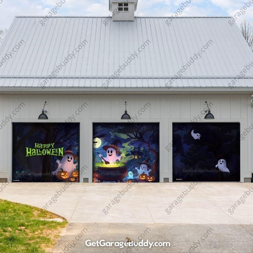 Halloween Garage Door Covers