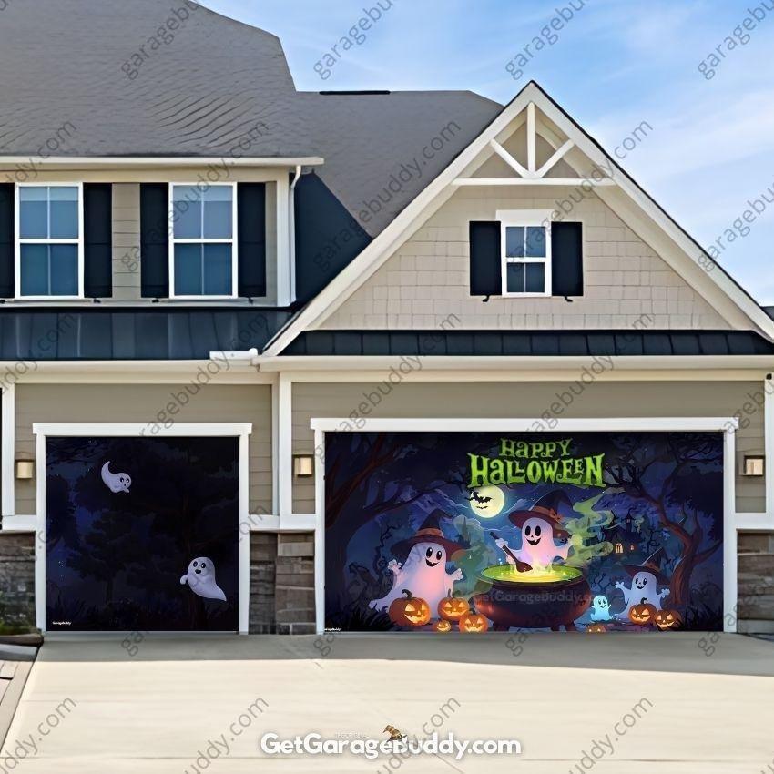 Halloween Garage Door Covers
