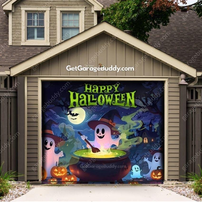 Halloween Garage Door Covers