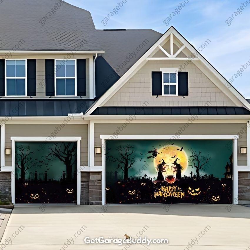 Halloween Garage Door Covers