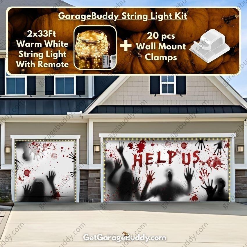 Halloween Garage Door Covers
