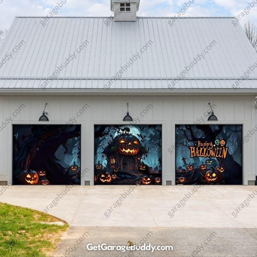 Halloween Garage Door Covers